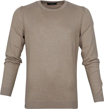 Vanguard Sweater Aluminium Braun