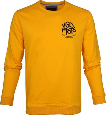 Vanguard Sweater Mercerized Geel