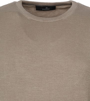 Vanguard Trui Aluminium Bruin