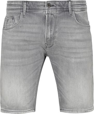 Vanguard V18 Rider Jeans Short Grau