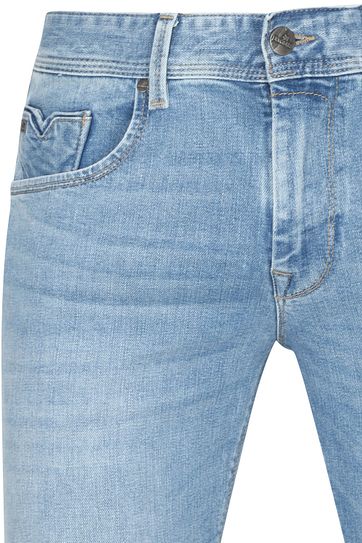 Vanguard V7 Rider Jeans Light Wash Blue