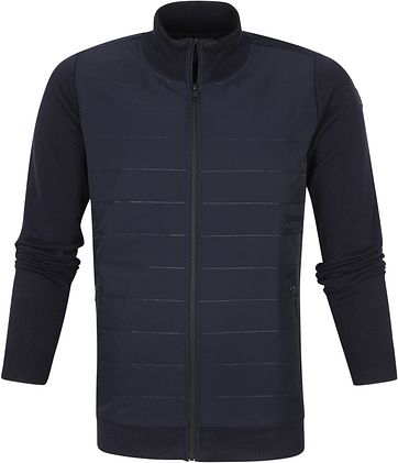 Vanguard VKC212354 Zip Cardigan Dunkelblau