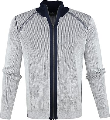 Vanguard Zip Vest Wit Strepen