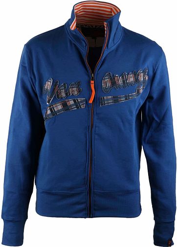 VanOrange Jacke Blau Script 14