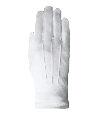 Weiße Handschuhe