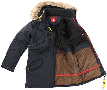 Wellensteyn Rescue Parka Rainbowairtec Schwarz