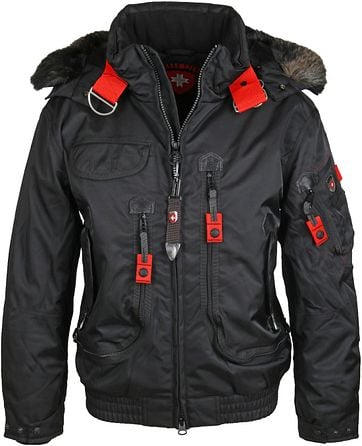 Wellensteyn Rescue Winterjas Zwart wellensteyn kopen in de aanbieding