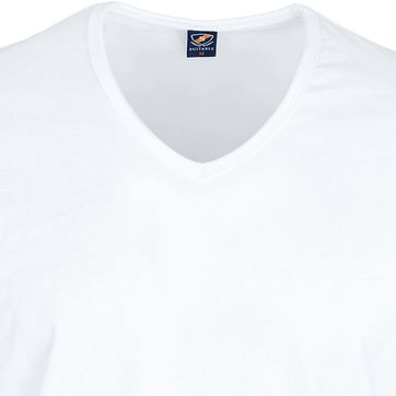 White T-shirt 6-Pack V-Neck