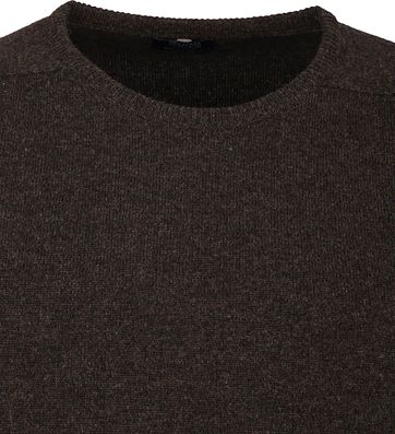 William Lockie Lambswool Dark Brown